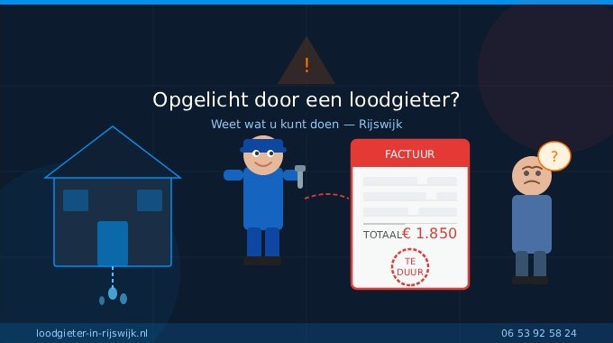 Wateroverlast door verborgen lekkage in huis